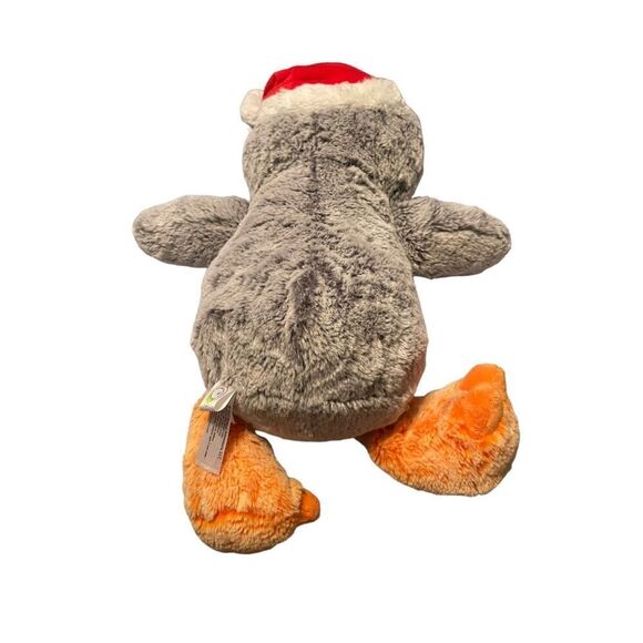 Animal Adventure Kids Multicolor Santa Hat Penguin Stuffed Animal Plush Toy - Picture 10 of 10